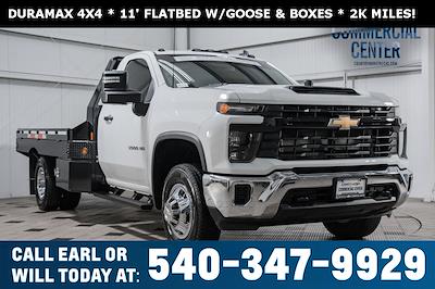 2024 Chevrolet Silverado 3500 Regular Cab 4x4 Flatbed Truck for sale #T4526 - photo 1