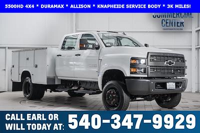 2022 Chevrolet Silverado 5500 Crew Cab DRW 4x4 Service Truck for sale #T4554 - photo 1