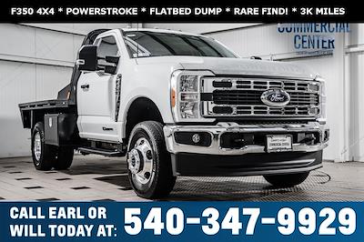 2024 Ford F-350 Regular Cab DRW 4x4 Flatbed Truck for sale #T4578 - photo 1
