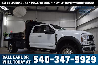 2024 Ford F-550 Super Cab DRW 4x4 Dump Truck for sale #T4579 - photo 1