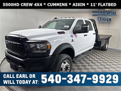 2023 Ram 5500 Crew Cab DRW 4x4 Flatbed Truck for sale #T4597 - photo 1