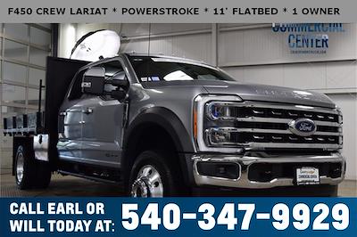 2023 Ford F-450 Crew Cab DRW 4x4 Flatbed Truck for sale #T4614 - photo 1