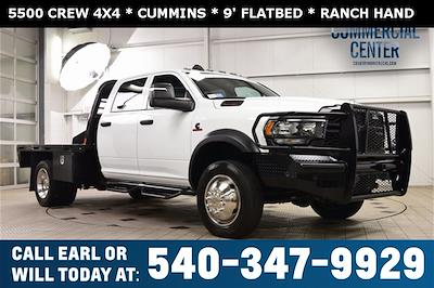Used 2024 Ram 5500 Crew Cab Flatbed Truck for sale #T4651 - photo 1