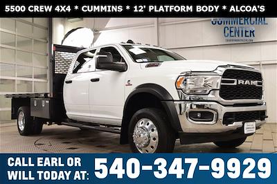 Used 2024 Ram 5500 Crew Cab Flatbed Truck for sale #T4653 - photo 1