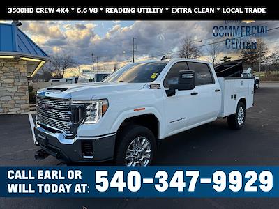 Used 2023 GMC Sierra 3500 Crew Cab Service Truck for sale #T4657 - photo 1