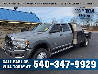 Used 2022 Ram 4500 Crew Cab Flatbed Truck for sale #T4666 - photo 1