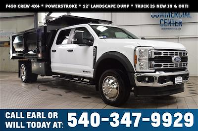 Used 2024 Ford F-450 Crew Cab Dump Truck for sale #T4672 - photo 1