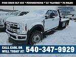 2024 Ford F-550 Crew Cab DRW 4WD Flatbed Truck for sale #T4689 - photo 1