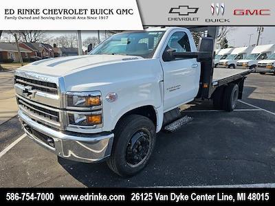 2023 Chevrolet Silverado 5500 Regular Cab DRW RWD, Knapheide Heavy-Hauler Junior Flatbed Truck for sale #532982 - photo 1