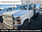 2023 Chevrolet Silverado 5500 Regular Cab DRW RWD, Knapheide Heavy-Hauler Junior Flatbed Truck for sale #533632 - photo 1