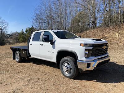 New 2024 Chevrolet Silverado 3500 Work Truck Crew Cab 4WD Commercial Truck & Van Equipment Flatbed Truck for sale #CR20274 - photo 1