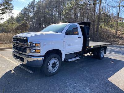 2024 Chevrolet Silverado 5500 Regular Cab DRW RWD Flatbed Truck for sale #CR58190 - photo 1