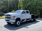 2023 Chevrolet Silverado 5500 Crew Cab DRW 4WD Flatbed Truck for sale #CR59458A - photo 5