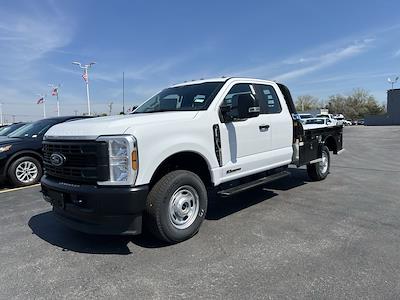 New 2024 Ford F-350 XL Super Cab 4x4 8' 11" Blue Ridge Manufacturing Steel Flatbed Truck for sale #RF89496 - photo 1