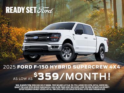 New 2025 Ford F-150 XLT SuperCrew Cab 4WD Pickup for sale #NT7894 - photo 2