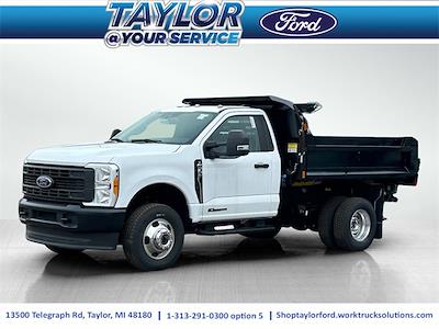 New 2023 Ford F-350 Regular Cab 4x4 9' Monroe Truck Equipment Steel Dump Truck for sale #PEC78622 - photo 1
