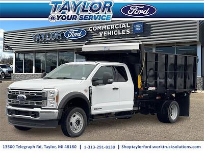 2024 Ford F-550 Super Cab DRW 4WD, Godwin Platform Bodies