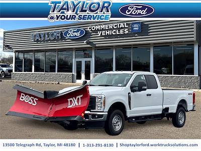 2024 Ford F-350 Super Cab SRW 4WD, BOSS DXT Plows