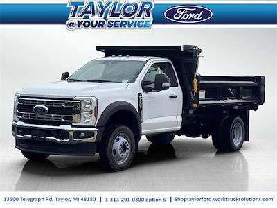 New 2025 Ford F-450 Regular Cab 4x4 Rugby Steel Dump Truck for sale #SDA07780 - photo 1