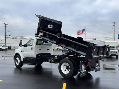 2025 Ford F-650 Regular Cab DRW RWD, Rugby Contractor Dump Body Dump Truck for sale #SDF05566 - photo 2