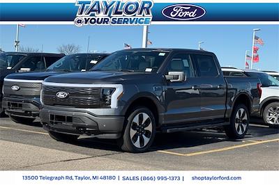 New 2025 Ford F-150 Lightning Platinum SuperCrew Cab for sale #SWG30572 - photo 1