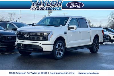 New 2025 Ford F-150 Lightning Platinum SuperCrew Cab for sale #SWG30678 - photo 1