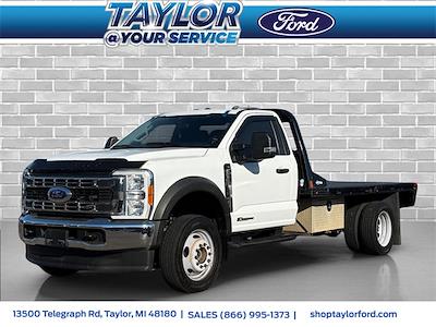 2023 Ford F-550 Regular Cab DRW 4WD Flatbed Truck for sale #U40686 - photo 1