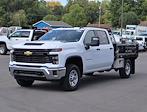 2024 Chevrolet Silverado 3500 Crew Cab 4WD, SH Truck Bodies Flatbed Contractor Truck for sale #N3225 - photo 4