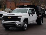 New 2025 Chevrolet Silverado 3500 Work Truck Crew Cab 4WD 9' 3" SH Truck Bodies Dump Truck for sale #N3410 - photo 4