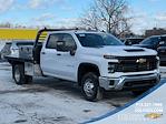 New 2025 Chevrolet Silverado 3500 Work Truck Crew Cab 4WD 9' 6" Blue Ridge Manufacturing Flatbed Truck for sale #N3425 - photo 1