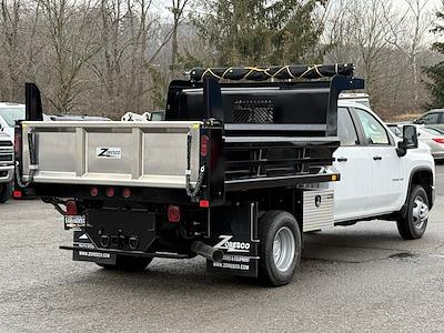 New 2025 Chevrolet Silverado 3500 Work Truck Crew Cab 4WD 9' 7" Rugby Dump Truck for sale #N3561 - photo 2