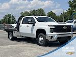 New 2025 Chevrolet Silverado 3500 Work Truck Crew Cab 4WD 9' 6" Blue Ridge Manufacturing Steel Flatbed Truck for sale #N3689 - photo 1