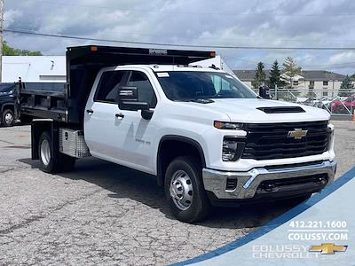 New 2025 Chevrolet Silverado 3500 Crew Cab 4WD 9' 3" SH Truck Bodies Steel Dump Truck for sale #N3703 - photo 1