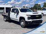 New 2025 Chevrolet Silverado 3500 Work Truck Crew Cab 4WD 9' 6" Blue Ridge Manufacturing Steel Flatbed Truck for sale #N3717 - photo 1