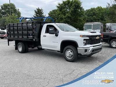 New 2025 Chevrolet Silverado 3500 Regular Cab 4WD 12' 4" Rugby Stake Bed with Liftgate for sale #N3733 - photo 1