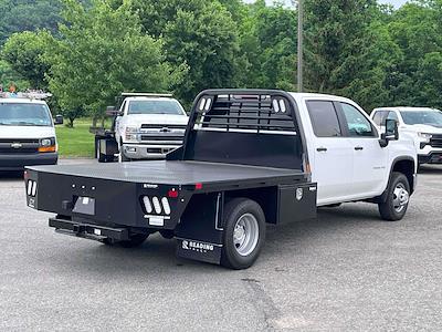 New 2025 Chevrolet Silverado 3500 Work Truck Crew Cab 4WD 9' 4" CM Truck Beds Steel Flatbed Truck with Gooseneck Hitch for sale #N3757 - photo 2