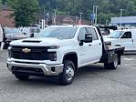 New 2025 Chevrolet Silverado 3500 Work Truck Crew Cab 4WD 9' 4" CM Truck Beds Steel Flatbed Truck with Gooseneck Hitch for sale #N3757 - photo 4