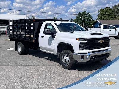 New 2025 Chevrolet Silverado 3500 Regular Cab 4WD 12' SH Truck Bodies Stake Bed for sale #N3842 - photo 1