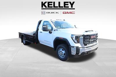 New 2025 GMC Sierra 3500 Pro Regular Cab 4x4 Flatbed Truck for sale #F251120 - photo 1