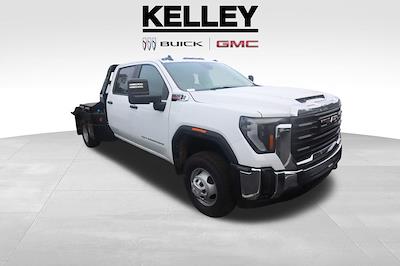 New 2025 GMC Sierra 3500 Pro Crew Cab 4x4 Flatbed Truck for sale #F251125 - photo 1