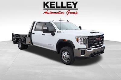 Used 2023 GMC Sierra 3500 Crew Cab Flatbed Truck for sale #F251148A - photo 1
