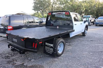 New 2025 GMC Sierra 3500 Pro Crew Cab 4x4 9' 6" Knapheide Steel Flatbed Truck with Gooseneck Hitch for sale #F251155 - photo 2