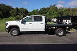 New 2025 GMC Sierra 3500 Pro Crew Cab 4x4 9' 6" Knapheide Steel Flatbed Truck with Gooseneck Hitch for sale #F251156 - photo 4