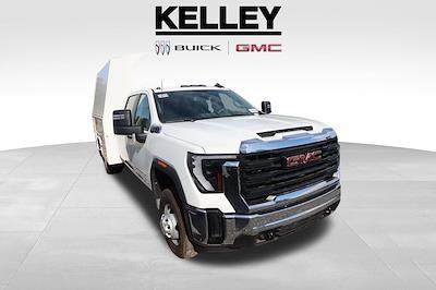 New 2025 GMC Sierra 3500 Pro Crew Cab 4x4 Enclosed Service Body for sale #F25136 - photo 1