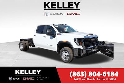 New 2025 GMC Sierra 3500 Pro Crew Cab 4x4 60 CA Cab Chassis for sale #F25137 - photo 1