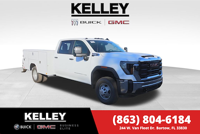 New 2025 GMC Sierra 3500 Crew Cab 4x4 Reading SLU108-DW 9' Service Truck for sale #F25225 - photo 1
