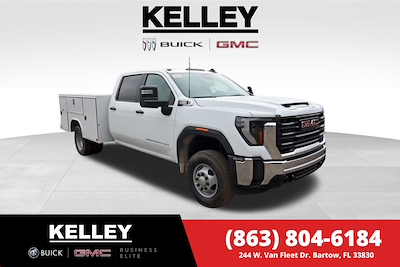 New 2025 GMC Sierra 3500 Crew Cab 4x4 Reading SLU108-DW 9' Service Truck for sale #F25266 - photo 1