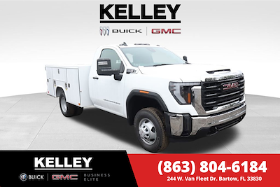 New 2025 GMC Sierra 3500 Regular Cab Reading SLU108-DW 9' Service Truck for sale #F25355 - photo 1