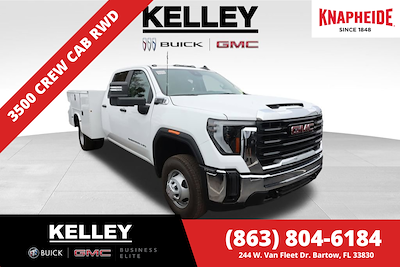 New 2025 GMC Sierra 3500 Crew Cab Knapheide 6108 9' Service Truck for sale #F25420 - photo 1