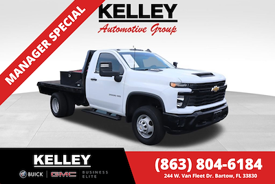 2024 Chevrolet Silverado 3500 Regular Cab 4x4 Flatbed Truck for sale #K25043 - photo 1